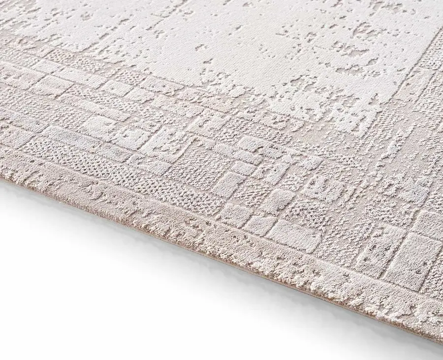 Novastyle 16295 Dikdörtgen Akrilik Makine Halısı 160X230 - Vizon 3