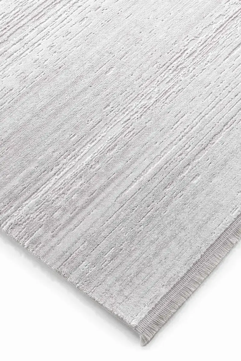 Novastyle 16304 Dikdörtgen Akrilik Makine Halısı 160X230 - Gri 3