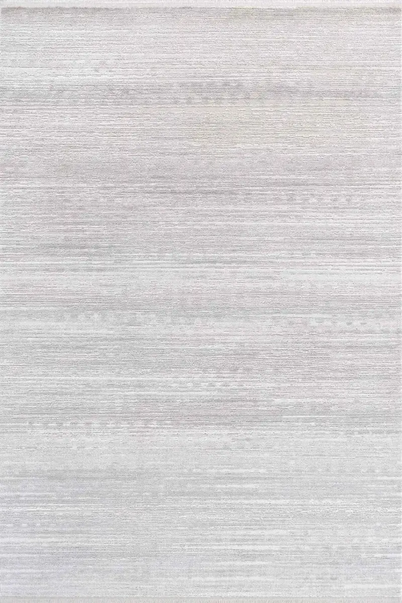 Novastyle 16304 Dikdörtgen Akrilik Makine Halısı 160X230 - Gri 4