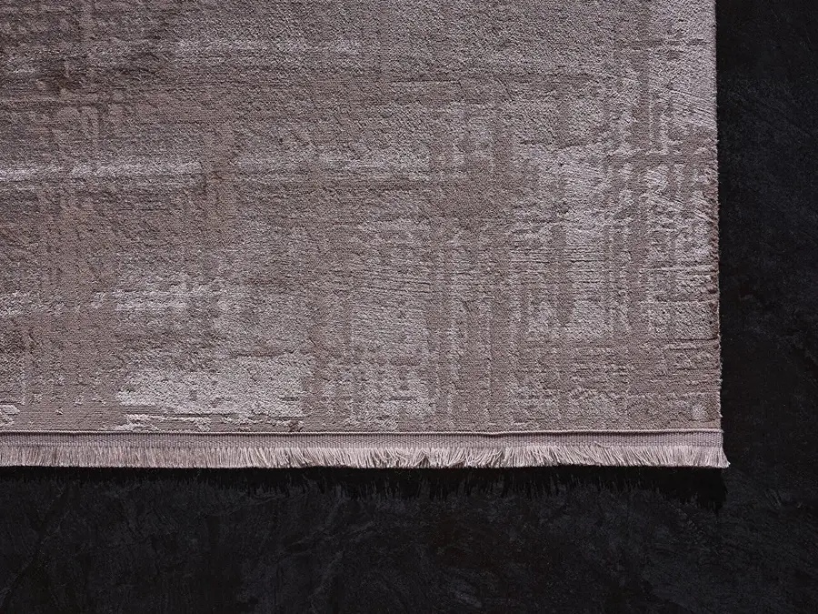 Venita 11961 Dikdörtgen Polyester Makine Halısı 200X290 - Vizon 3