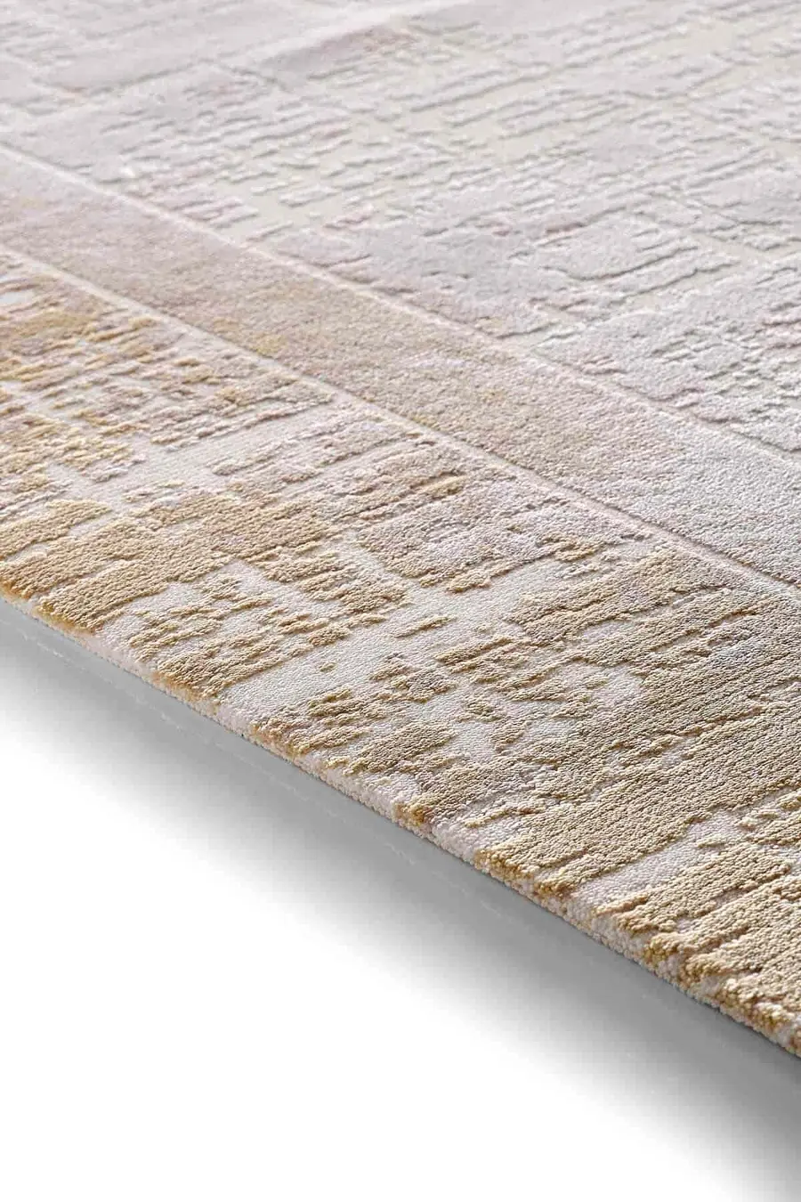 Viera 11607 Dikdörtgen Akrilik Halı Sarı - 100X200 3