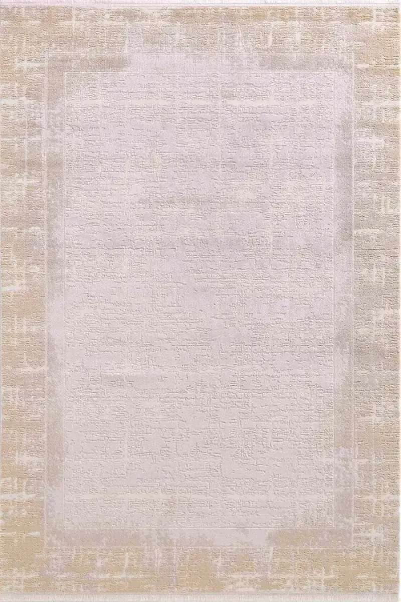 Viera 11607 Dikdörtgen Akrilik Halı Sarı - 100X200 5