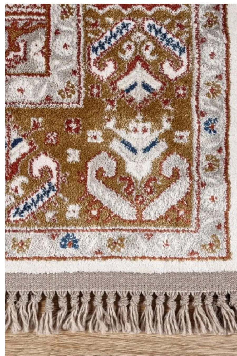 Zara 17434 Tozumaz Seccade 80X130 - Sarı 3