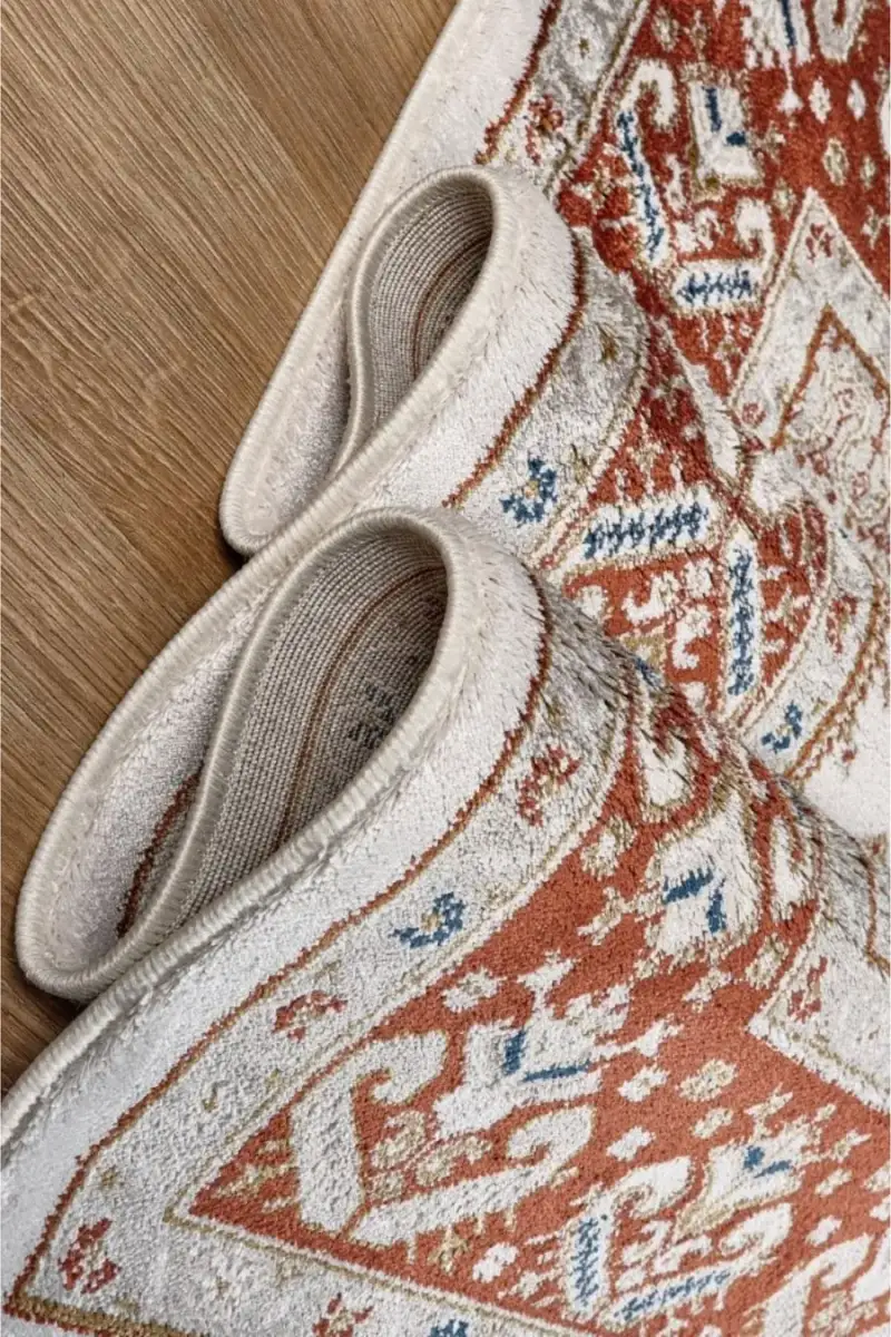 Zara 17434 Tozumaz Seccade 80X130 - Turuncu 4